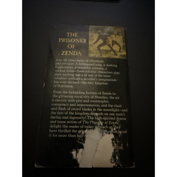 The Prisoner of Zenda by Anthony Hope Vintage Pyramid Paperback - Picture 3 of 4